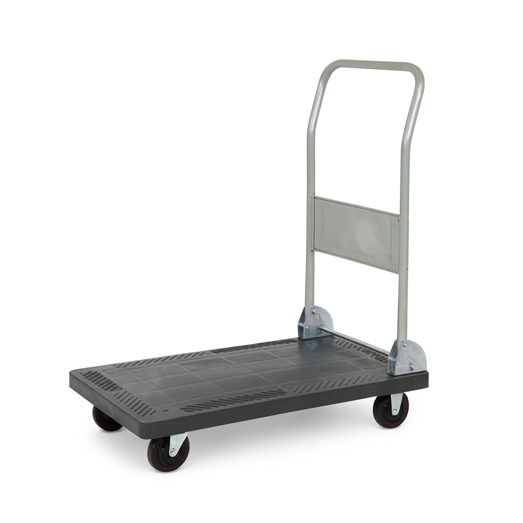 100kg Folding Platform Cart professional front view - Wholesale-Exclusive 100kg Folding Platform Cart - PH152