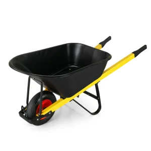 100L Heavy Duty Wheelbarrow professional front view - Industrial-Grade WB8633