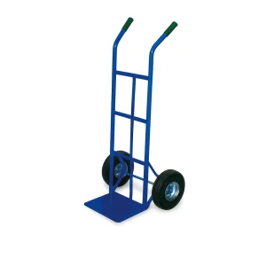 120kg Steel Hand Truck HT1858 professional front view - Industrial-Grade 120kg Steel Hand Truck HT1858