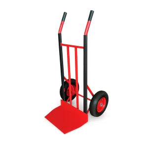 120kg Steel Wheelbarrow professional front view - Reinforced 120kg Steel Wheelbarrow - HT1890-1