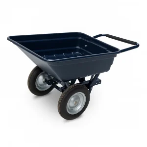 200kg Poly Wheelbarrow WB3037 professional front view - High-Capacity 200kg Poly Wheelbarrow - WB3037 (TC3038P)