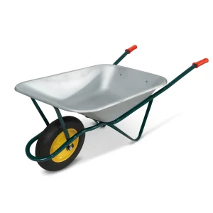 50L Steel Wheelbarrow professional front view - Wholesale-Exclusive 50L Steel Wheelbarrow - WB7608