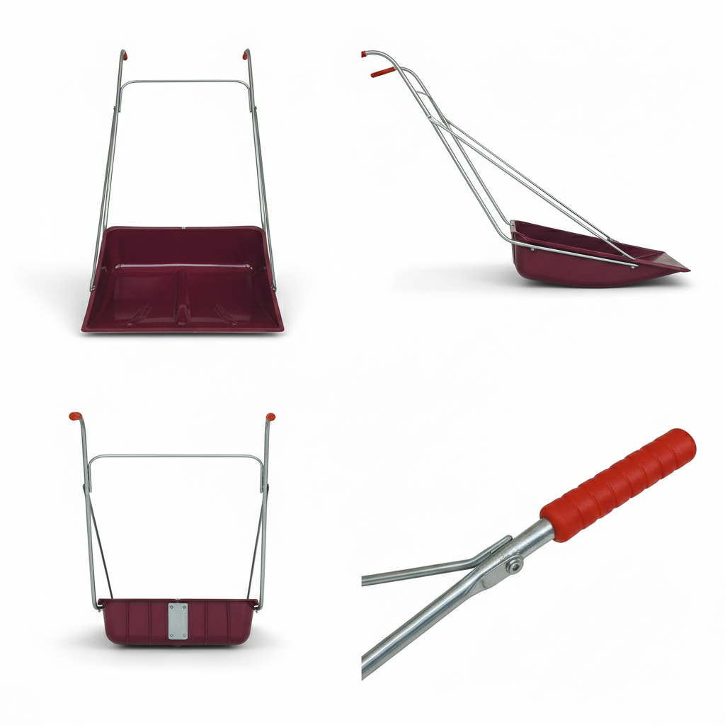 Heavy-Duty Ergonomic Snow Scoop & Sleigh Shovel - T08 - 图片 3