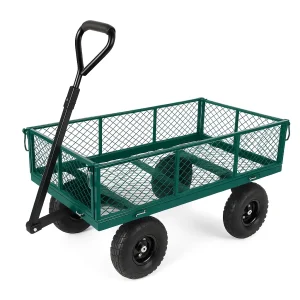 Industrial-Grade 300kg Steel Mesh Garden Cart - TC1840A