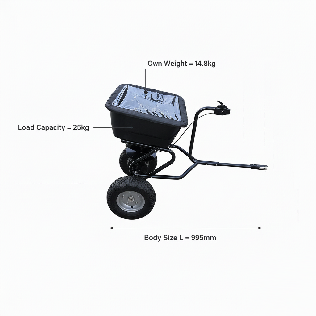 Technical dimensions and size chart for TC2414