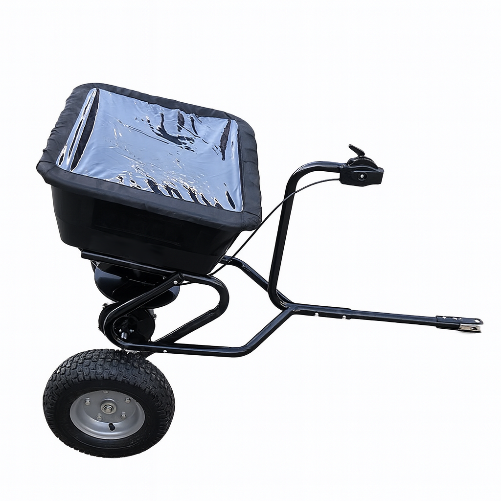 Mobile Steel Hose Cart professional front view - Industrial-Grade Mobile Steel Hose Cart - TC2414